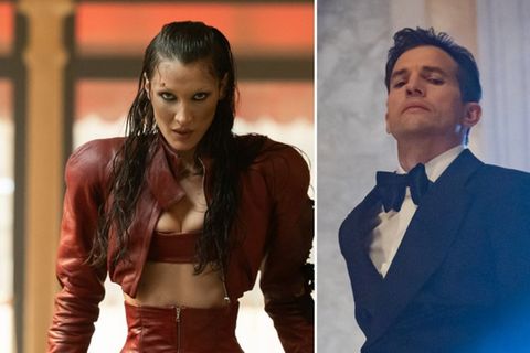 Reich, schön - und wahnsinnig? Bella Hadid und Ashton Kutcher in "The Beauty".