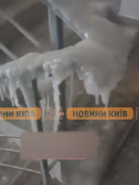 Keine Heizung, kein Strom, kein Wasser – Extremwinter friert Kiew zu