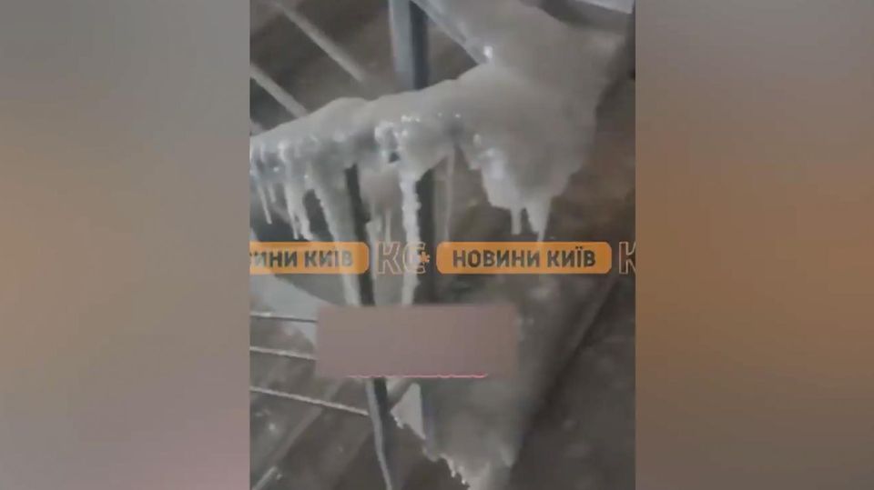 Keine Heizung, kein Strom, kein Wasser – Extremwinter friert Kiew zu