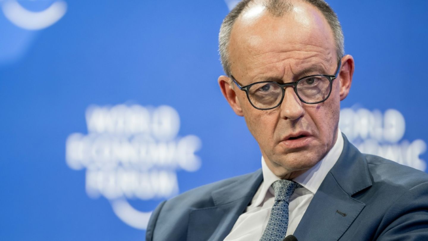 Bundeskanzler Friedrich Merz in Davos
