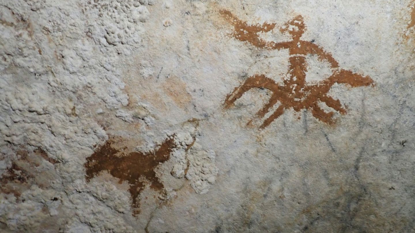 Diese Höhlenkunst ist mindestens 67.800 Jahre alt