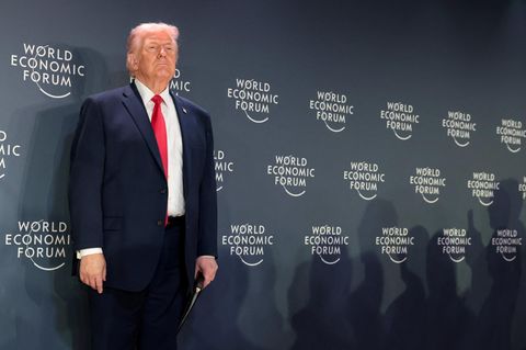 US-Präsident Donald Trump in Davos: Im Grönland-Streit bahnt sich ein Deal an
