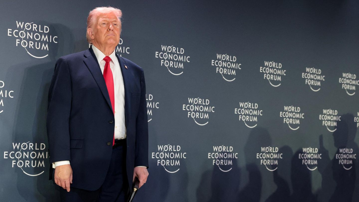 US-Präsident Donald Trump in Davos: Im Grönland-Streit bahnt sich ein Deal an