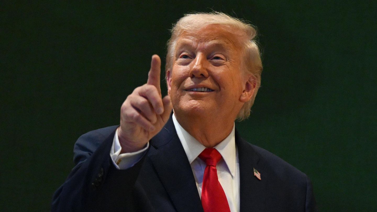 Sorgt in Davos für erstarrte Mienen und Aufatmen: US-Präsident Donald Trump