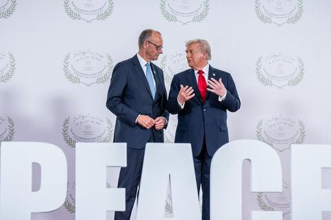 Friedrich Merz und Donald Trump