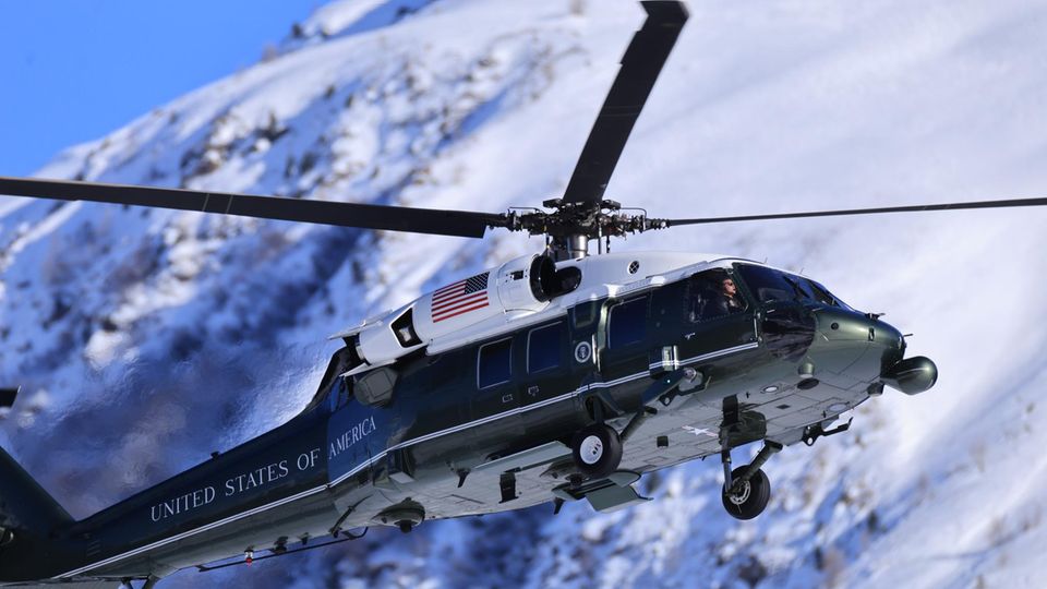 Donald Trump beim Weltwirtschaftsforum in Davos.