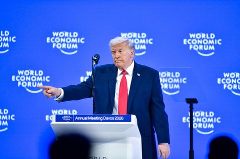 Donald Trump in Davos