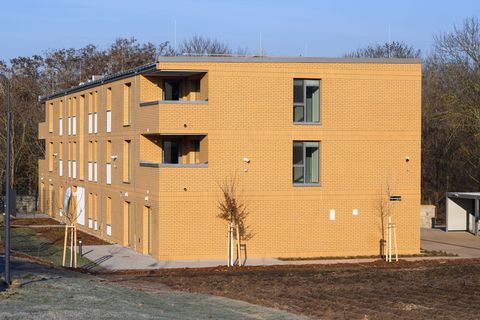 Der offene Maßregelvollzug Bernburg. Foto: Klaus-Dietmar Gabbert/dpa