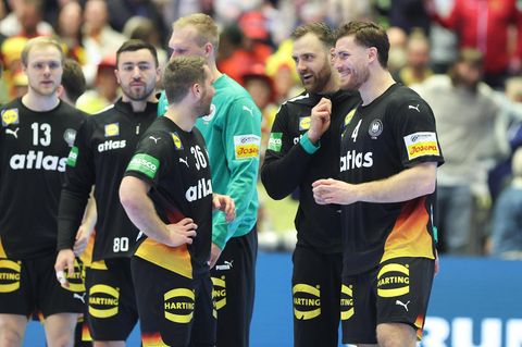 Handball: DHB-Team freut sich nach Sieg gegen Spanien
