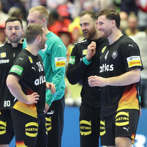 Handball: DHB-Team freut sich nach Sieg gegen Spanien