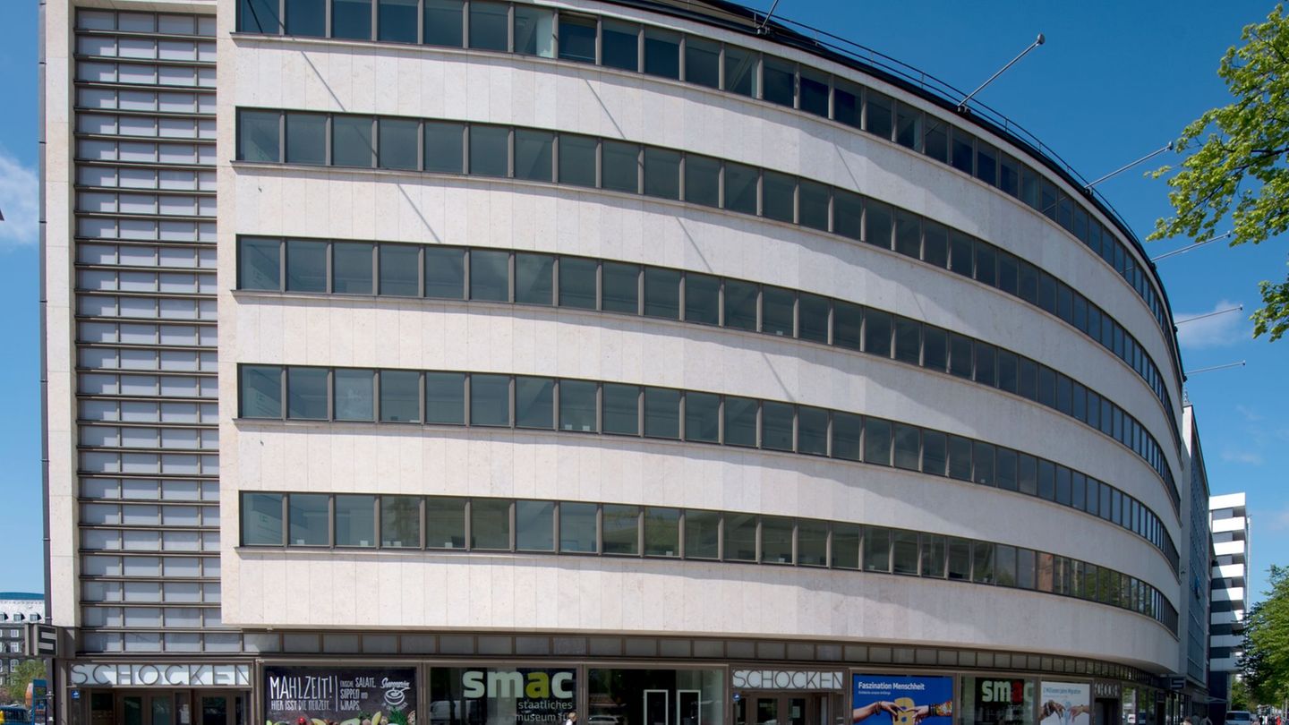 Das Staatliche Archäologiemuseum wurde im Jahr 2014 im früheren Kaufhaus Schocken eröffnet. (Archivbild) Foto: Hendrik Schmidt/d