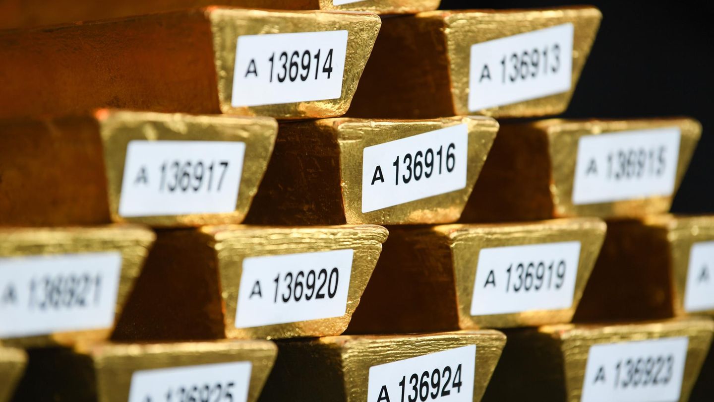 Die Bundesbank lagert 1236 Tonnen Gold bei der US-Notenbank Fed in New York