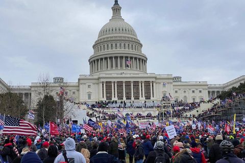 Sturm auf das Kapitol in Washington am 6. Januar 2021