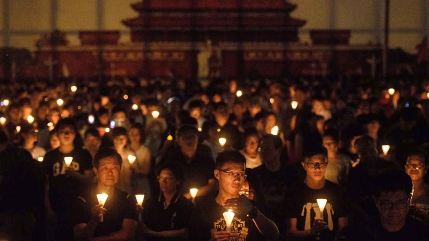 Bis 2020 gab es in Hongkong Tiananmen-Mahnwachen
