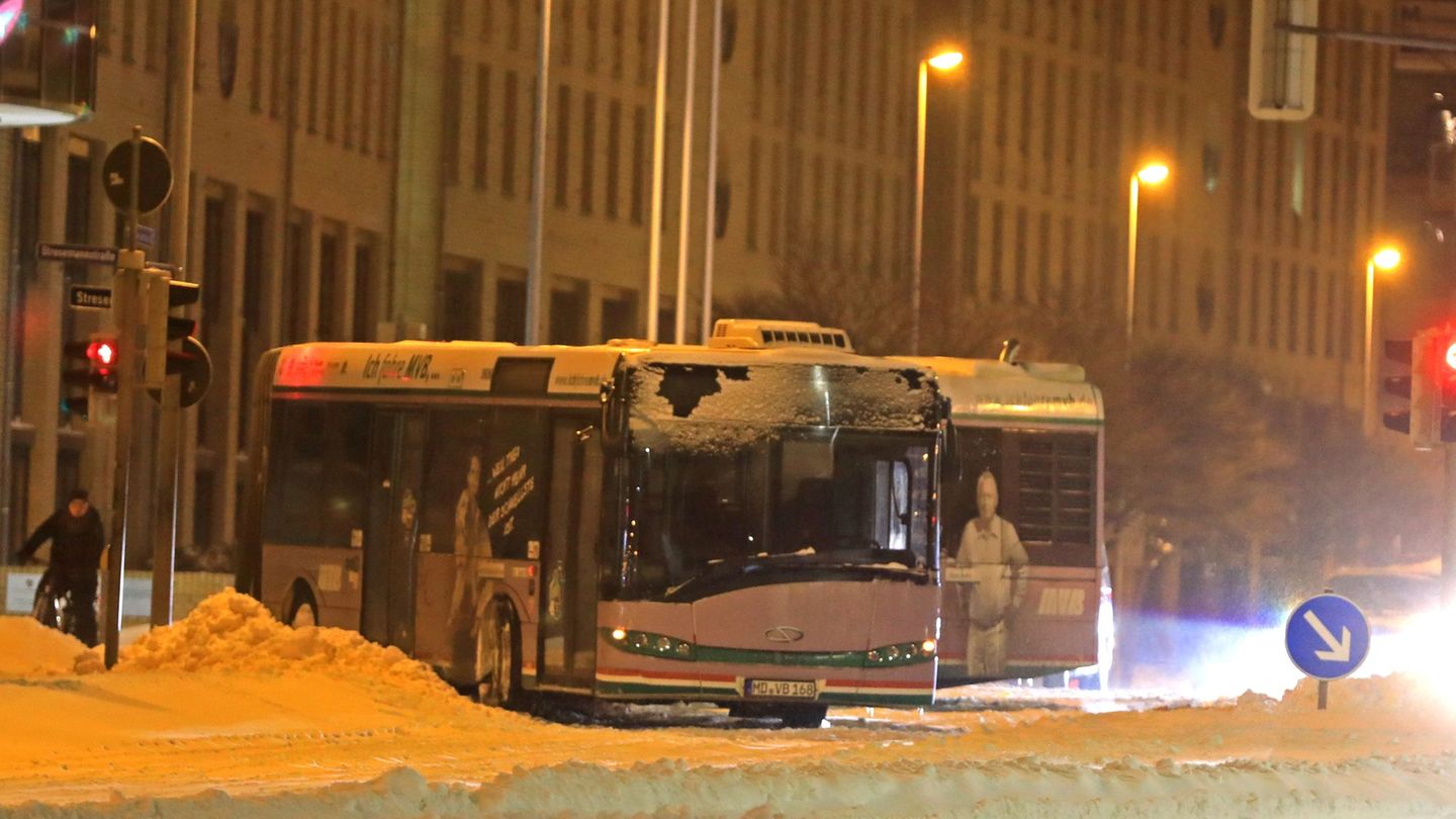 Wegen technischer Probleme fallen Fahrten von Bussen aus. (Archivbild) Foto: Peter Gercke/dpa-Zentralbild/dpa