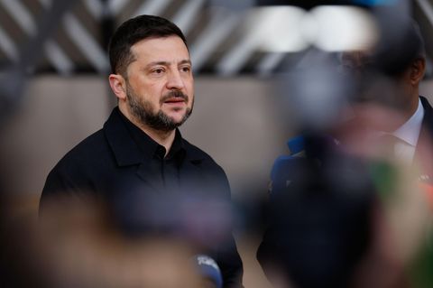 Bei seiner Rede in Davos kritisierte Wolodymyr Selenskyj die Europäer