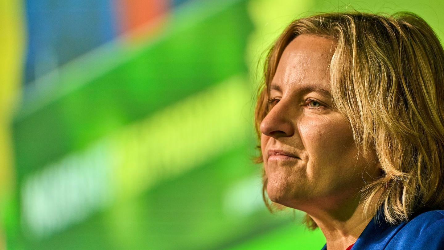 "Wir müssen aus der Geschichte lernen", sagt die grüne Spitzenkandidatin Eder. (Archivfoto) Foto: Sascha Ditscher/dpa