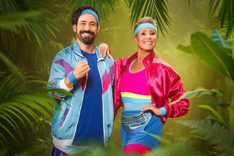 Die Moderatoren Jan Köppen und Sonja Zietlow bereiten sich auf das anstehende RTL Dschungelcamp 2026 vor. Foto: Pascal Bünning/R