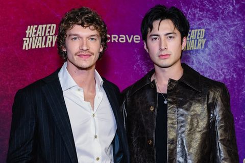 "Heated Rivalry"-Stars Connor Storrie und Hudson Williams