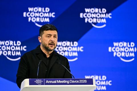 Selenskyj beim Weltwirtschaftsforum in Davos