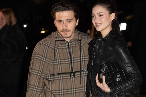 Brooklyn und Nicola Peltz Beckham im Juni 2025 bei der Londoner Fashion Week.