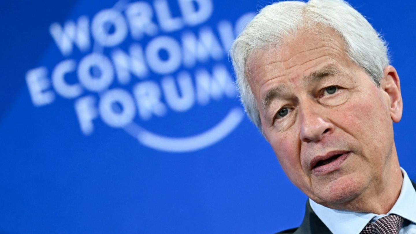 JPMorgan Chase-Chef Jamie Dimon in Davos