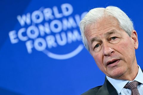 JPMorgan Chase-Chef Jamie Dimon in Davos