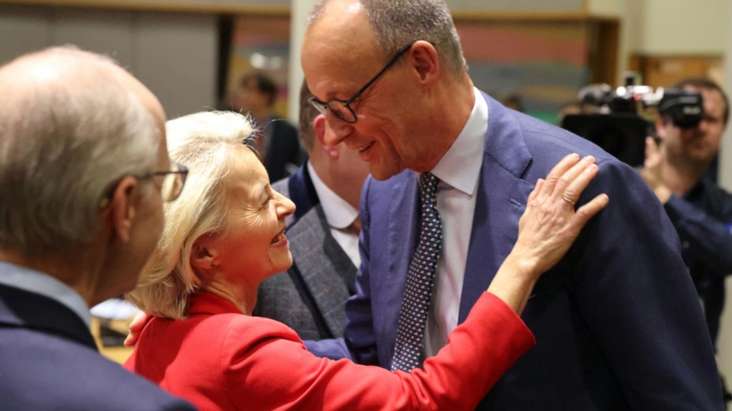 Von der Leyen und Merz in Brüssel