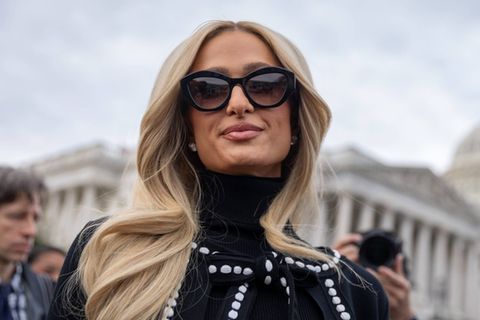 Paris Hilton am Donnerstag in Washington.