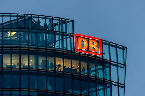 Die Vorstandsetage in Zentrale der Deutschen Bahn AG in Berlin