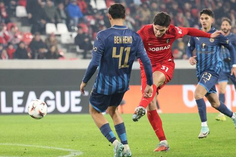 Freiburger Aktivposten gegen Tel Aviv: Stürmer Igor Matanovic. Foto: Philipp von Ditfurth/dpa
