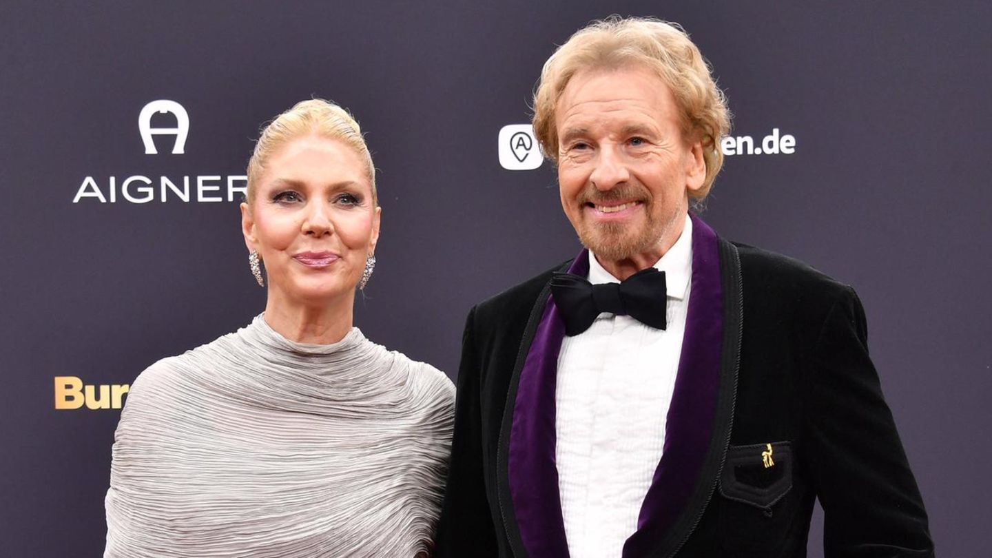 Thomas Gottschalk und seine Frau Karina im November 2025 bei der Bambi-Verleihung