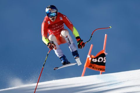 Der Schweizer Marco Odermatt zeigte wieder mal eine famose Fahrt. Foto: Gabriele Facciotti/AP/dpa