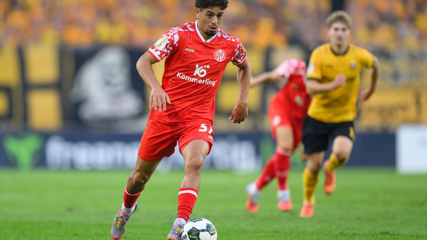Ben Bobzien vom 1. FSV Mainz 05 wechselt leihweise nach Dresden. (Archivbild) Foto: Robert Michael/dpa