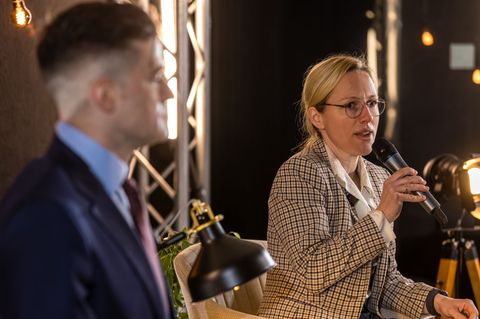 Die AfD-Landtagsabgeordnete Lena Kotré war Gast bei einer Veranstaltung mit dem Rechtsextremisten Martin Sellner von der Identit