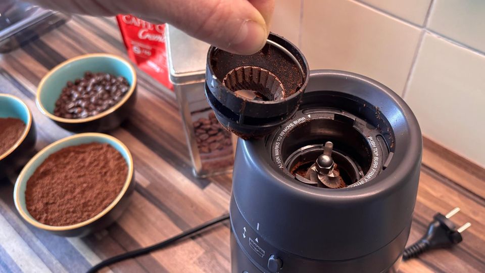 Kaffeemühlen Test: Graef Kaffeemühle zerlegt
