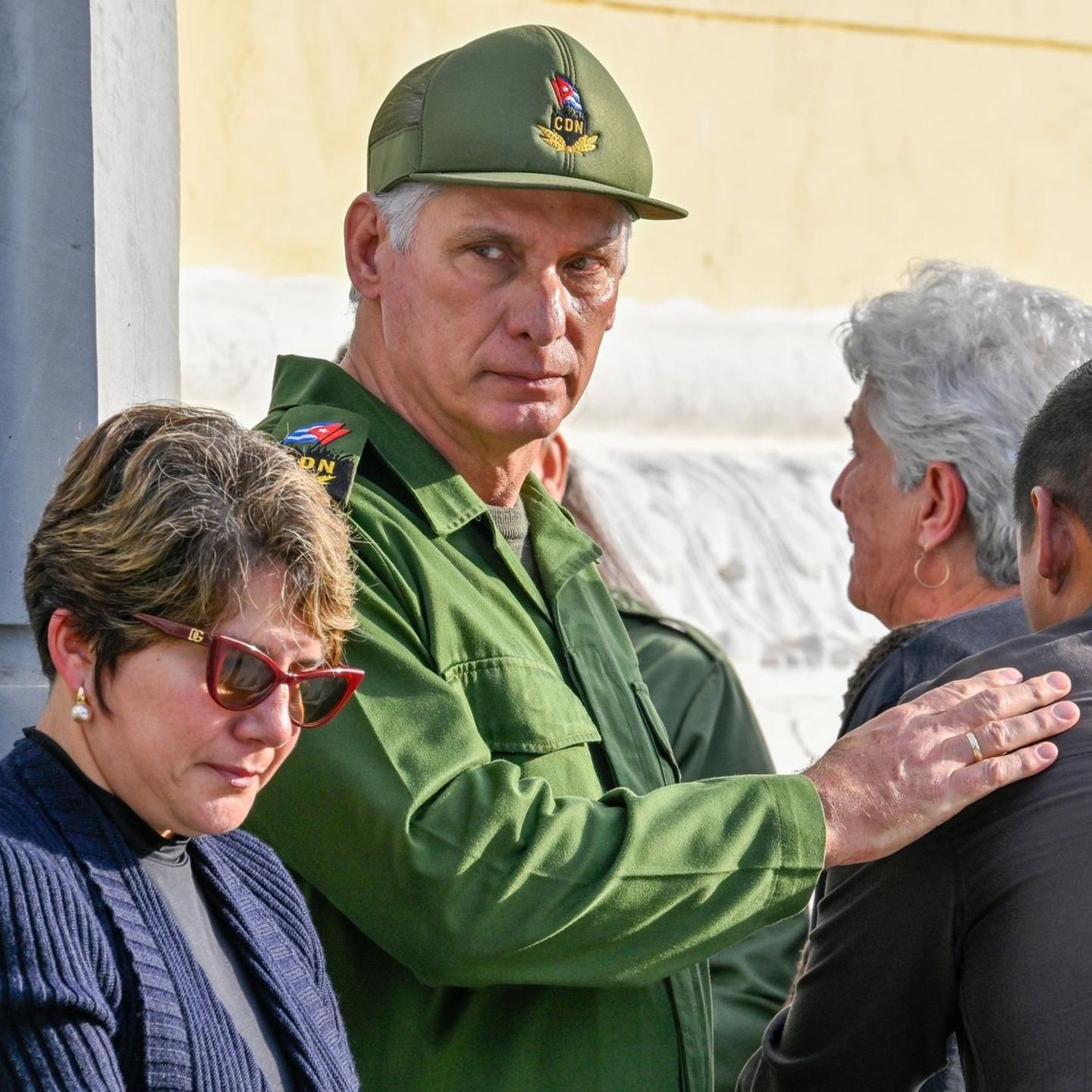 Ist der kubanische Präsident Miguel Diaz-Canel (2.v.l.) bei Donald Trump und seiner Regierung in Ungnade gefallen?