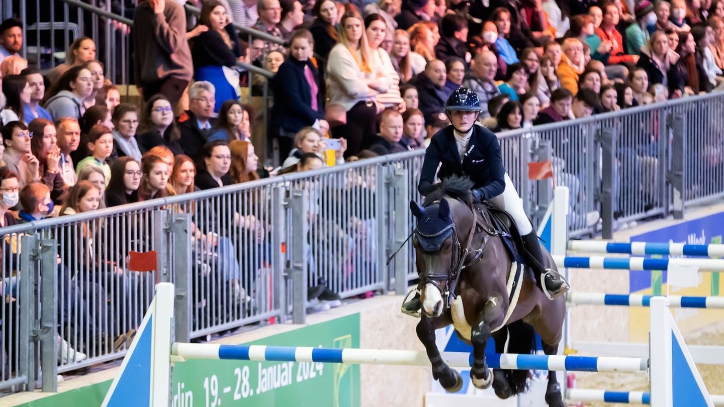 Am letzten Wochenende der diesjährigen Grünen Woche stehen im Rahmen des Reitturniers Hippologica noch mehrere Wettbewerbe an. (