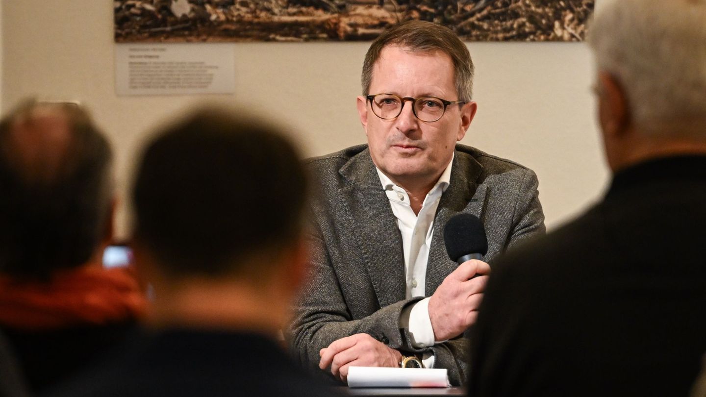 Alexander King ist bislang der einzige Politiker, der für das BSW im Berliner Abgeordnetenhaus sitzt. (Archivbild) Foto: Britta