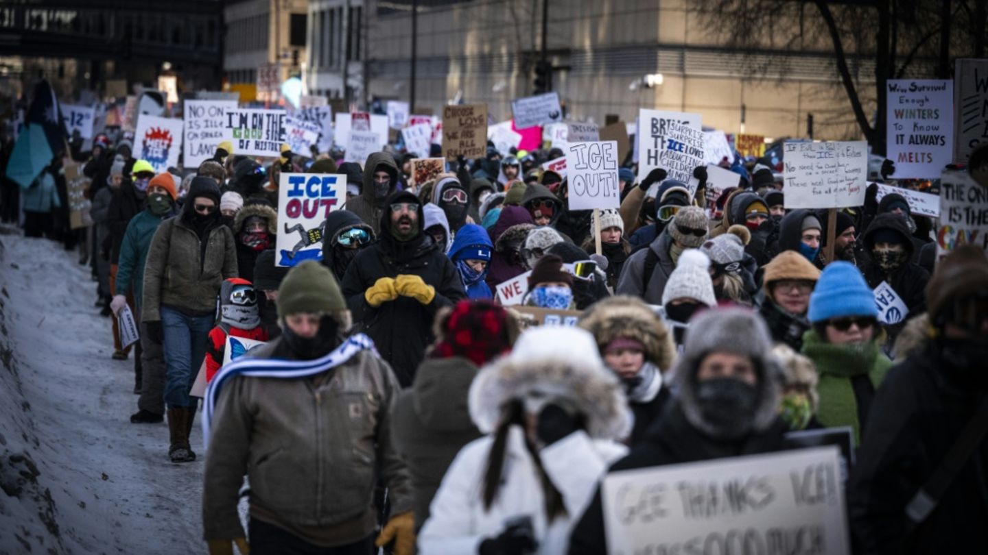 Proteste gegen ICE in Minnesota