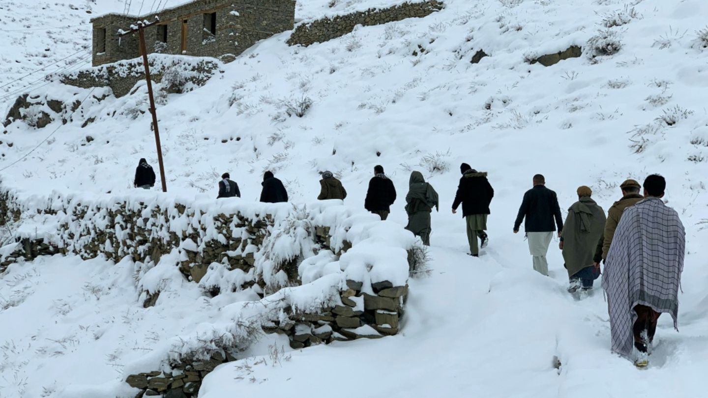Mehr als 60 Tote nach starken Schneefällen in Afghanistan