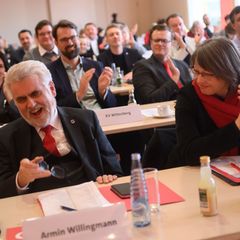 Top-Ergebnis: Die SPD geht mit Armin Willingmann an der Spitze in die Landtagswahl im September. Foto: Klaus-Dietmar Gabbert/dpa