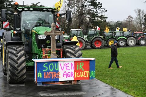 Protest gegen Mercosur in Frankreich