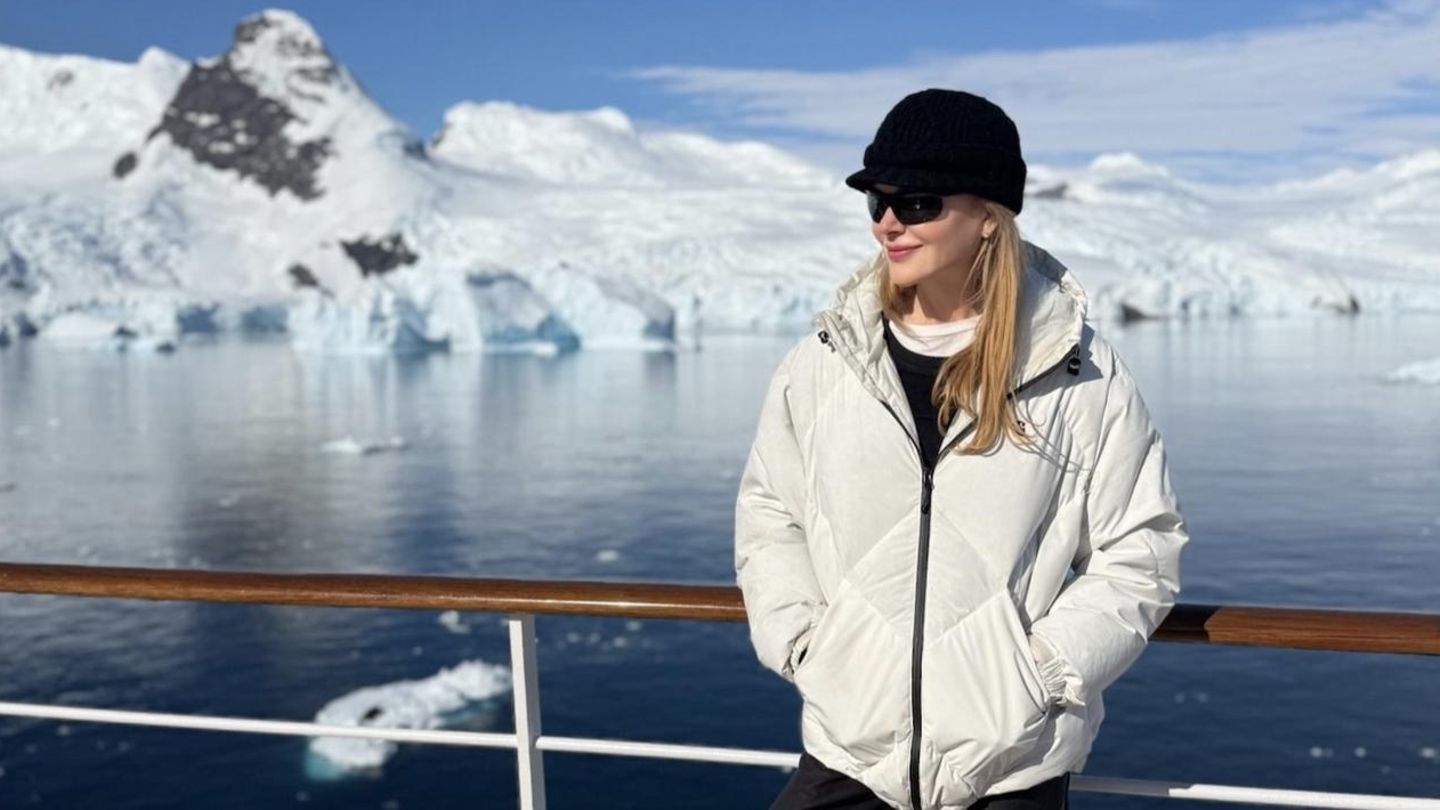 Leute von heute : Nicole Kidman macht Urlaub in der Antarktis