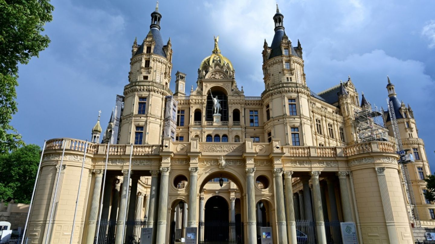 Schweriner Schloss als Sitz des Landtags