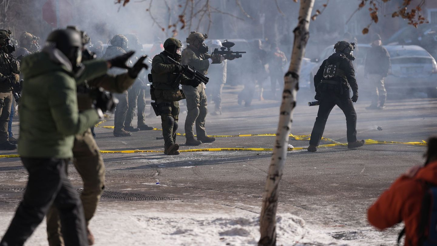 Bei einem Schussvorfall in Minnesota ist ein Mensch getötet worden. Foto: Abbie Parr/AP/dpa
