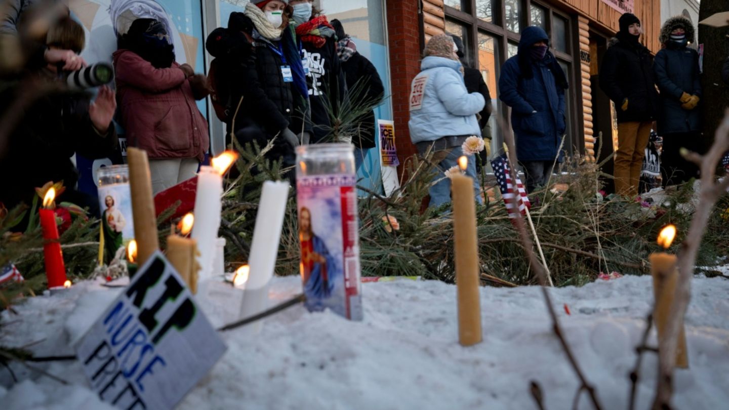 Menschen trauern um den getöteten 37-Jährigen