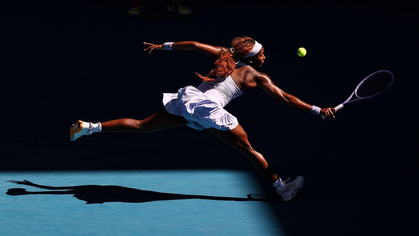 Coco Gauff bei Australian Open