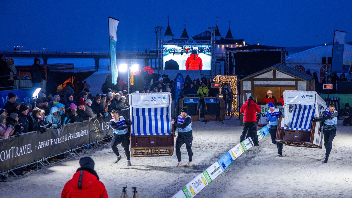 Die Strandkorb-WM wurde bereits zum 18. Mal ausgetragen. Foto: Jens Büttner/dpa