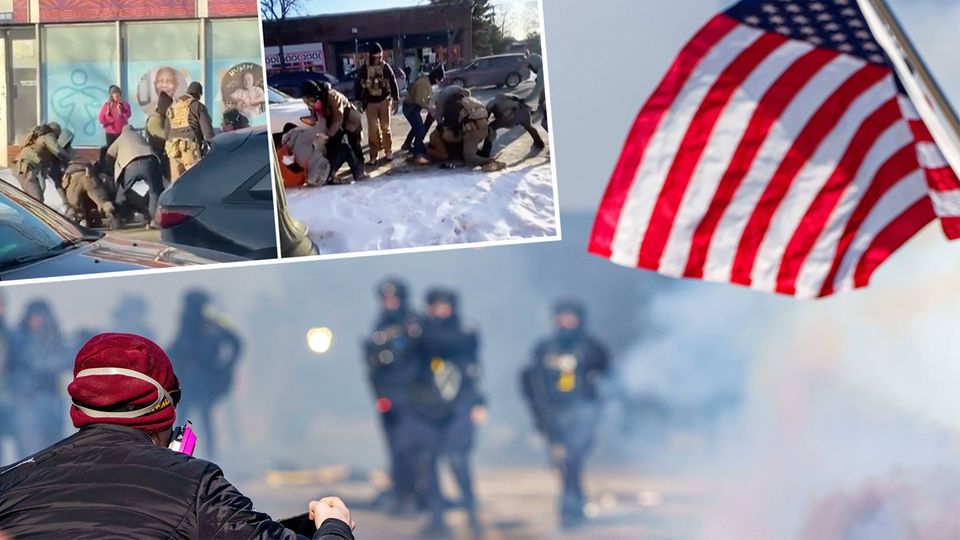 Videos zeigen tödliche ICE-Schüsse – Wut auf den Straßen von Minneapolis